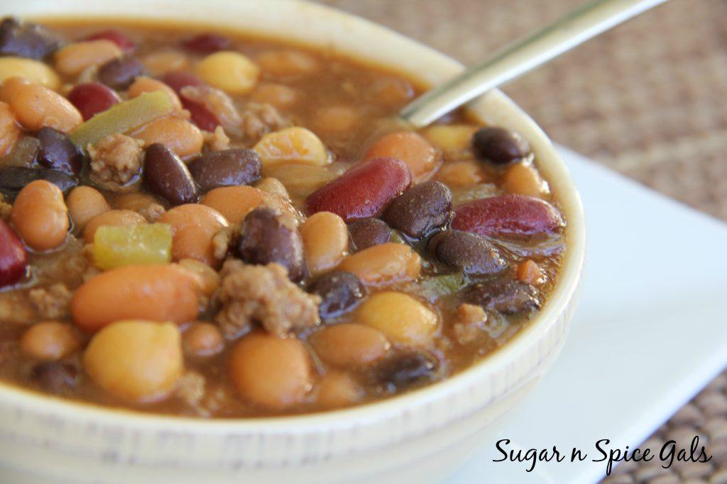 Cowboy Crockpot Baked Beans Sugar N Spice Gals