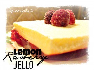Lemon Raspberry Jello