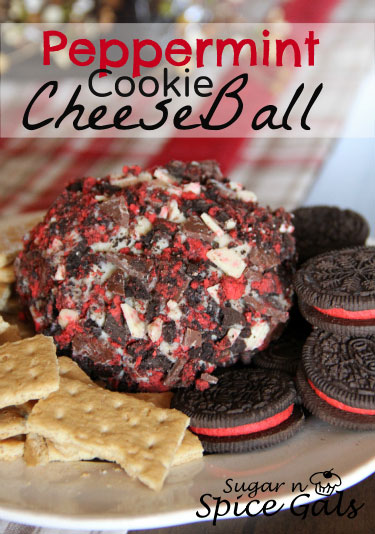 Peppermint Cookie Cheese ball recipe