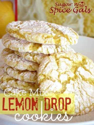 Cake Mix Lemon Drop Cookies recipe