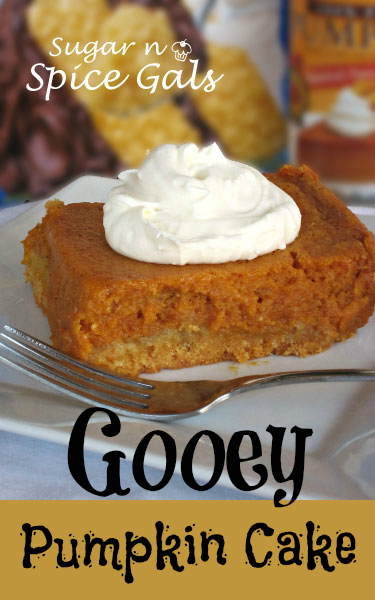 Gooey Pumpkin Cake