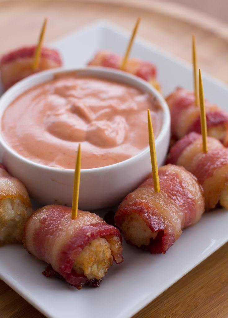 Bacon Wrapped Tater Bites