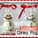 Snowman Oreo Pops