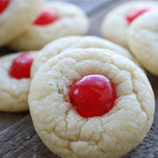 Mom's Almond Cherry Cookies - Sugar n' Spice Gals