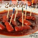 Lil Smokies w/ Tangy Chili Sauce
