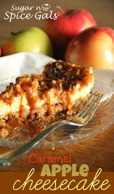 Caramel Apple Cheesecake