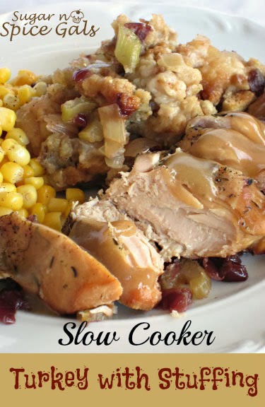 slow cooker turkey with stuffing