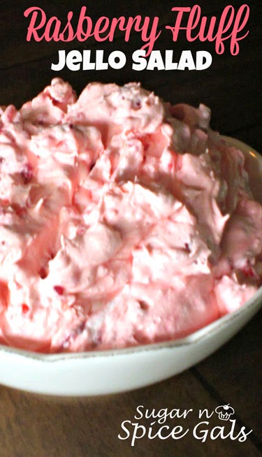 Rasberry-fluff-Jello-salad