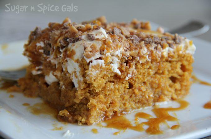 The Perfect Pumpkin Poke Cake