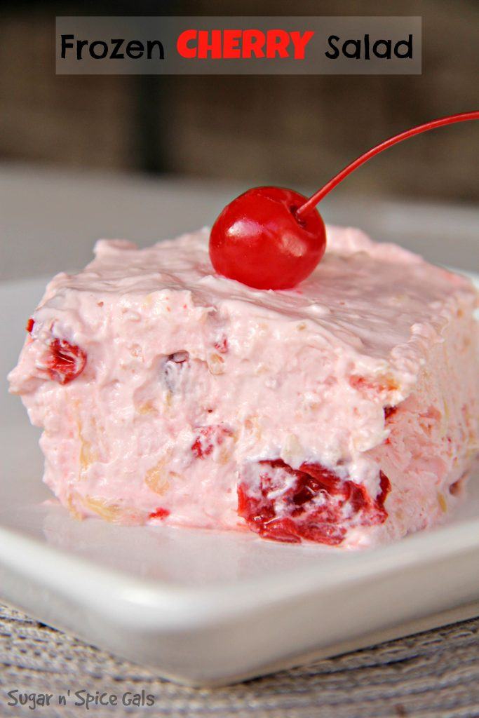 frozen cherry salad recipe