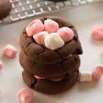 Peppermint Chocolate Cake Batter Cookies
