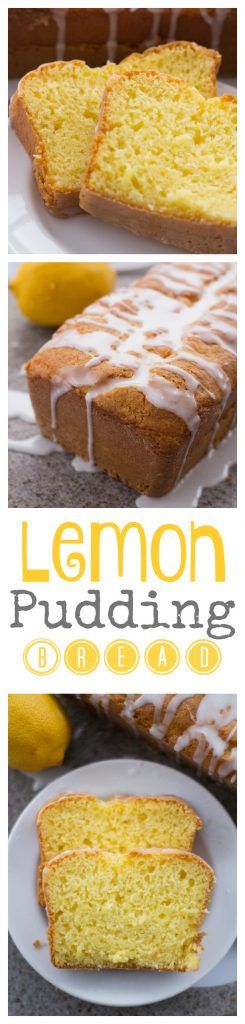 lemon pudding bread