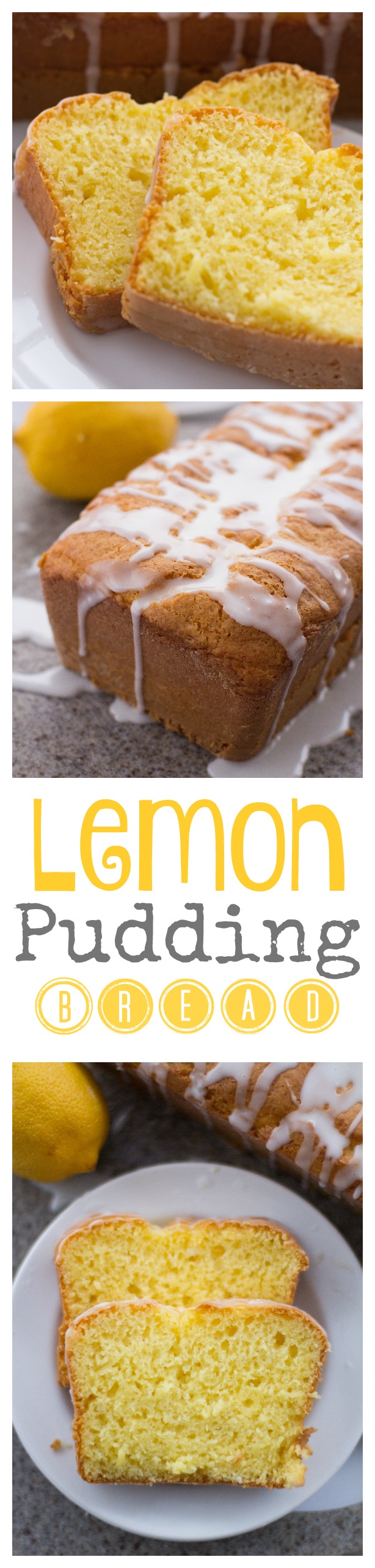 Lemon Bread With Pudding - Sugar n' Spice Gals