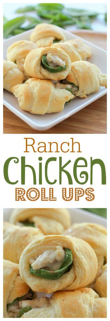 Ranch Chicken Roll Ups